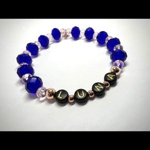 Handmade beaded bracelet